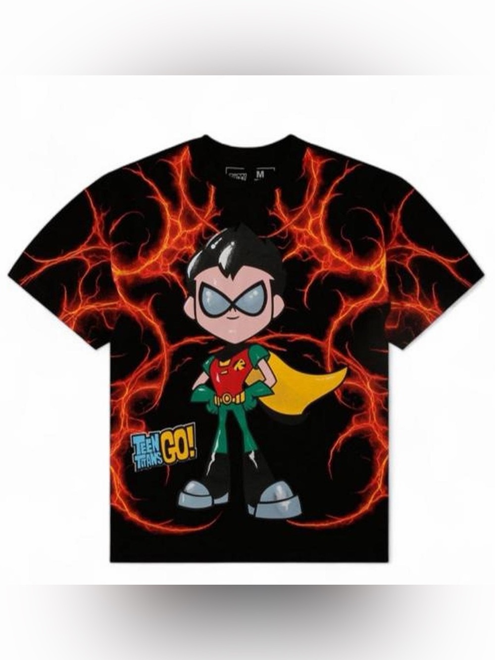 CVLA X DC Comics Teen Titans Go! Robin Lightning T-Shirt Size XL BNWT
